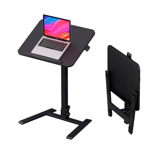 新品未使用　alawooder昇降式サイドテーブル 折りたたみ式 デスク Amazon.co.jp: Alawooder 【組立不要】 スタンディングデスク